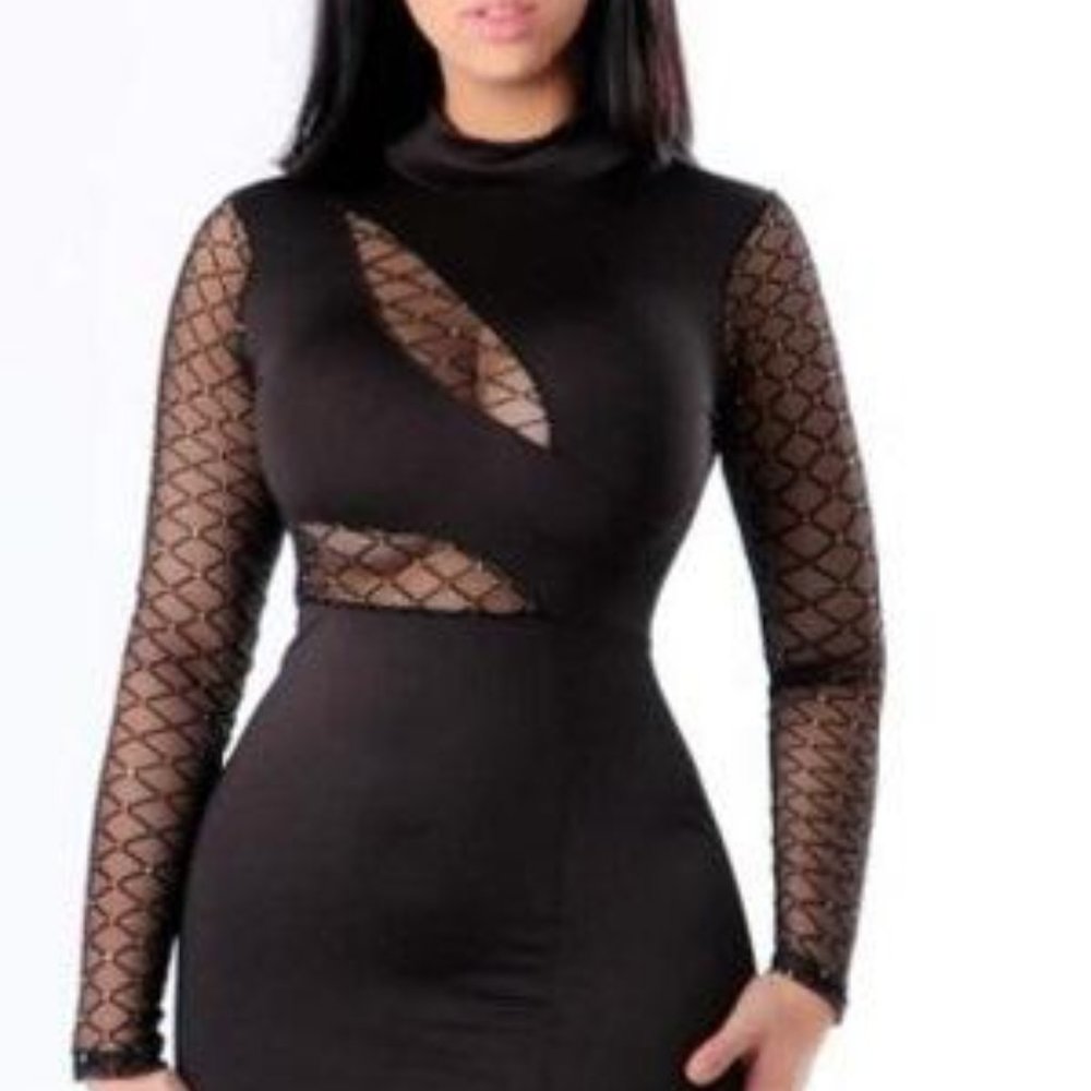 Sexy Black Party Dress